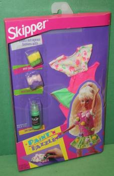 Mattel - Barbie - Paint 'n Dazzle - Skipper Fashion - Pink Jumper - Outfit